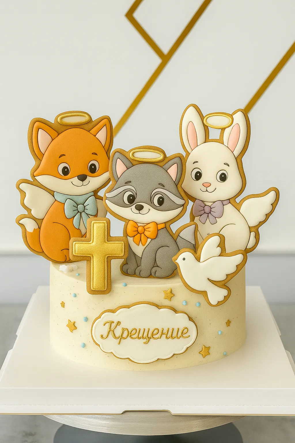 Торт на крещение