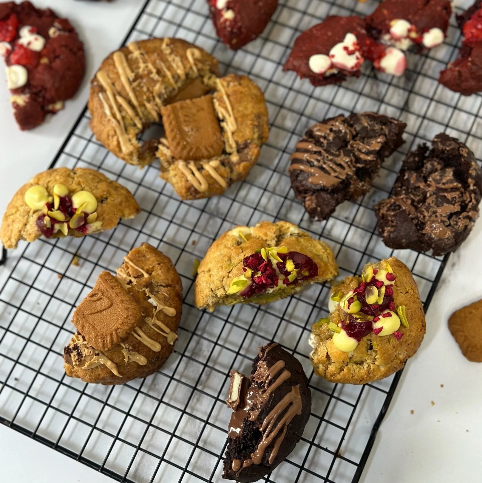 Крамбл Кукис NY в кондитерской Cupcake Queen Крамбл Кукис NY