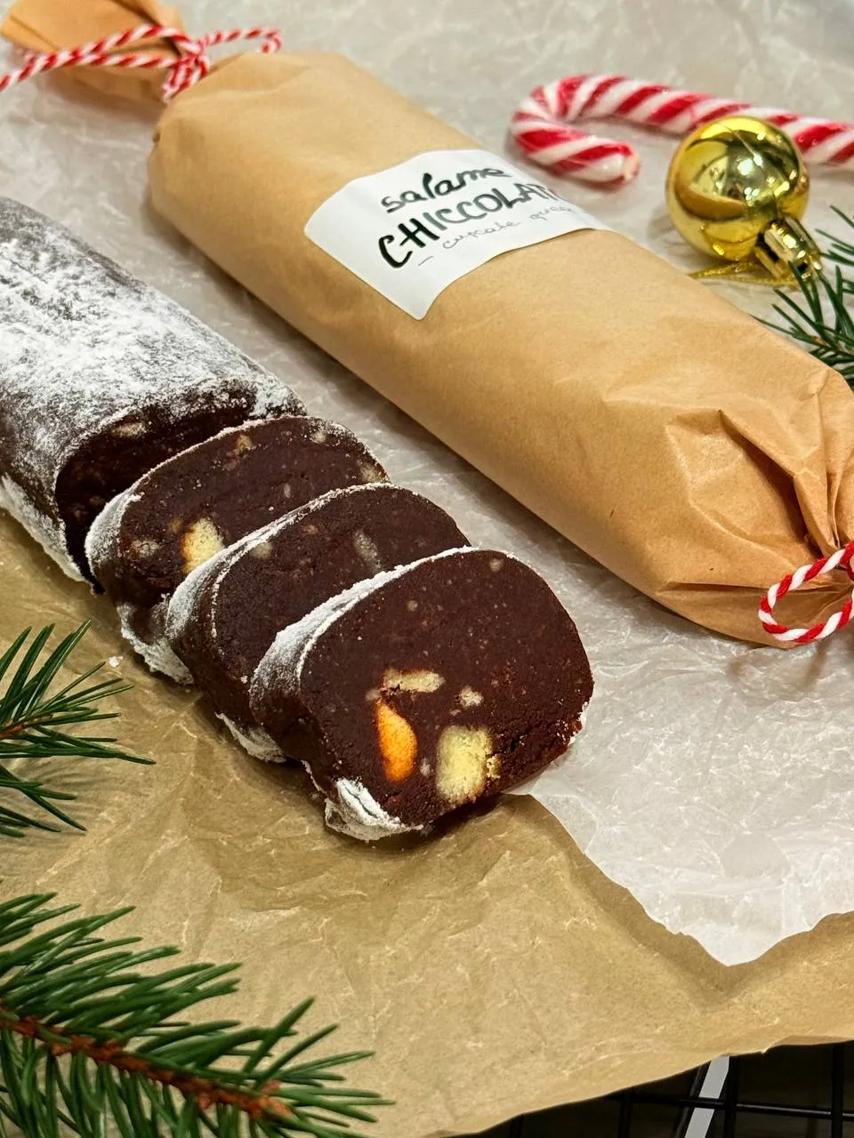 Шоколадная колбаса 350 гр.