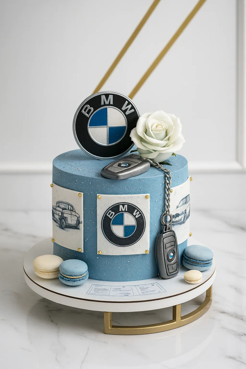 Купить Торт БМВ на заказ  в кондитерской Cupcake Queen Торт БМВ на заказ
