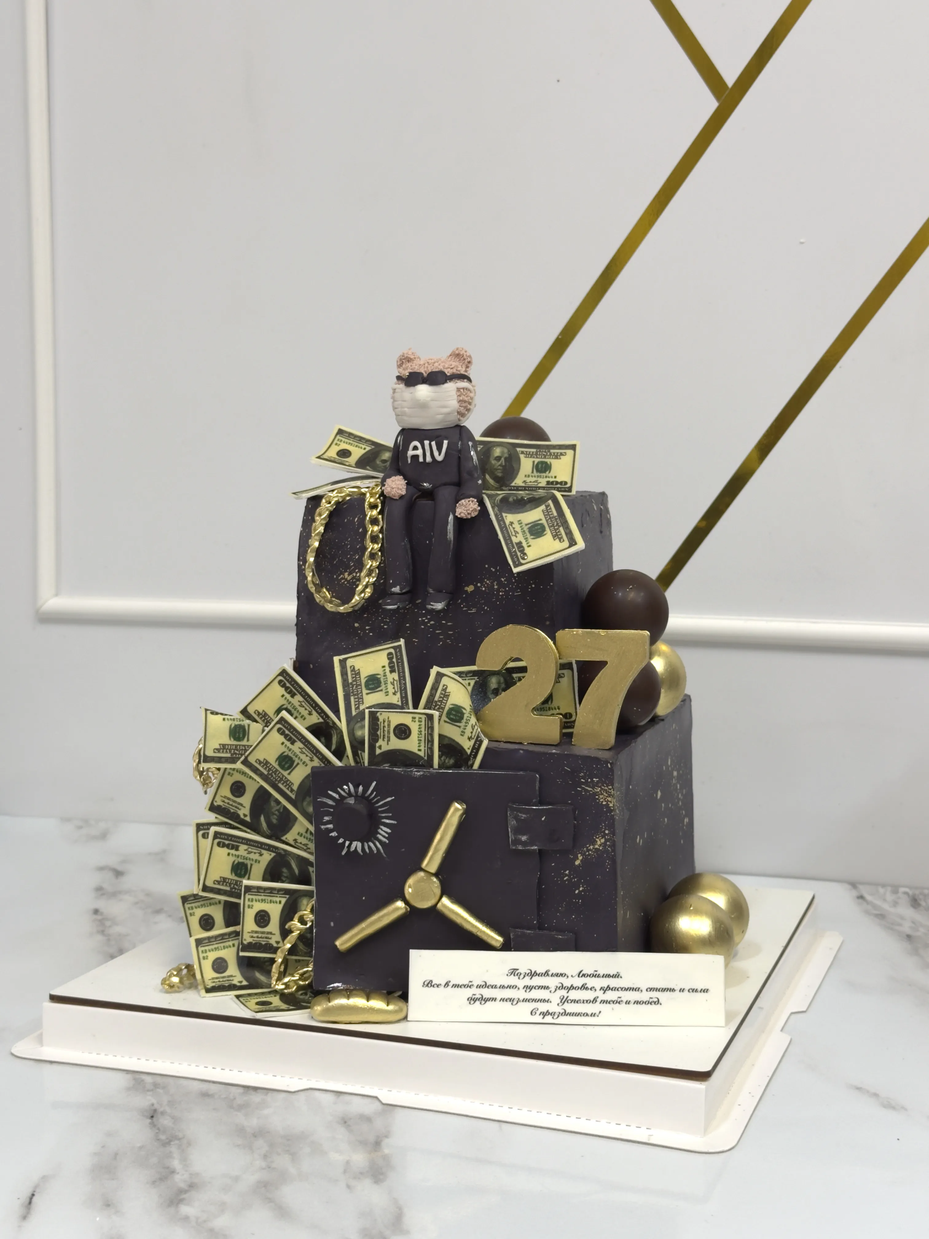 Торт на день рождения мужу