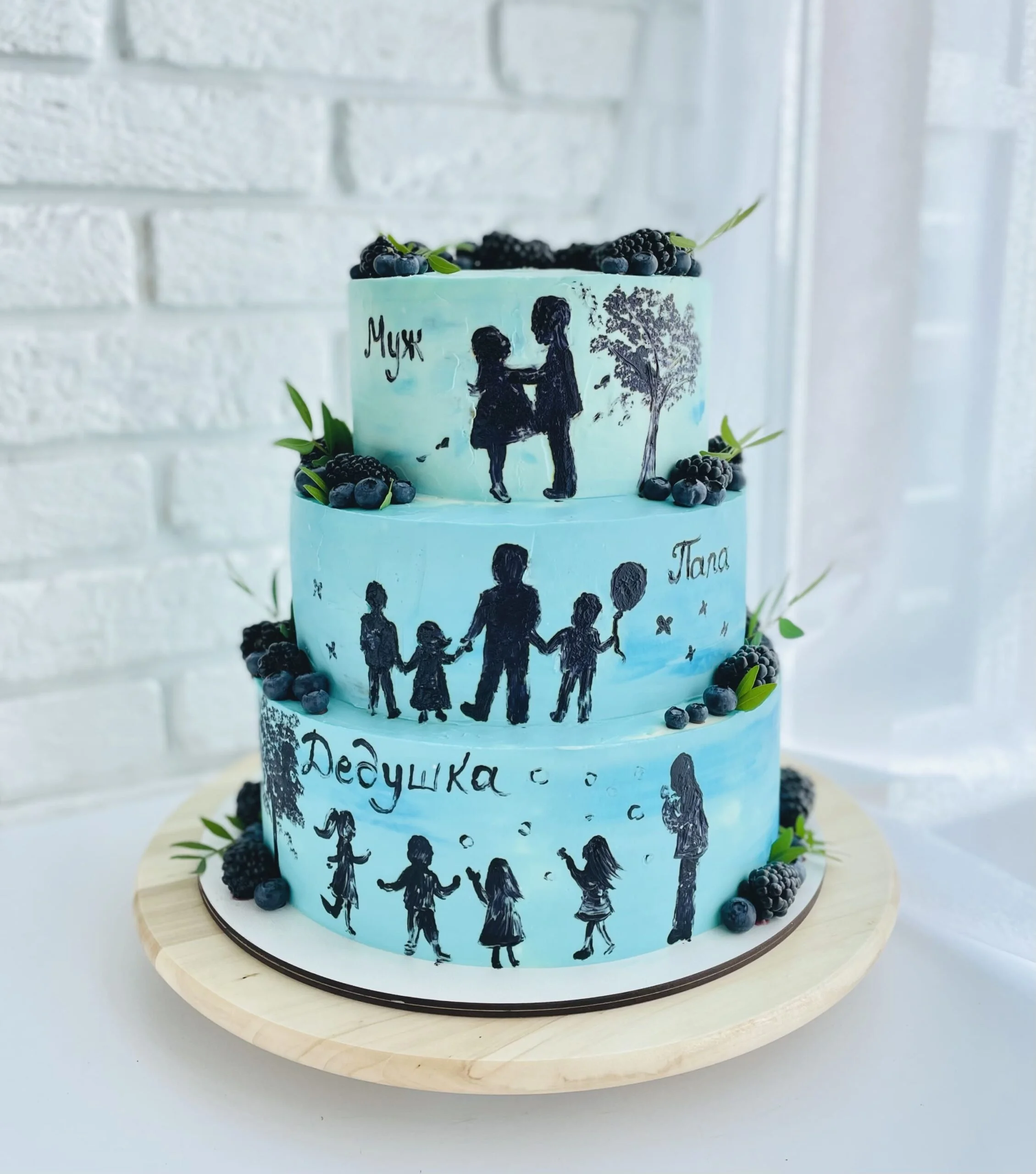 Торт на юбилей мужчине