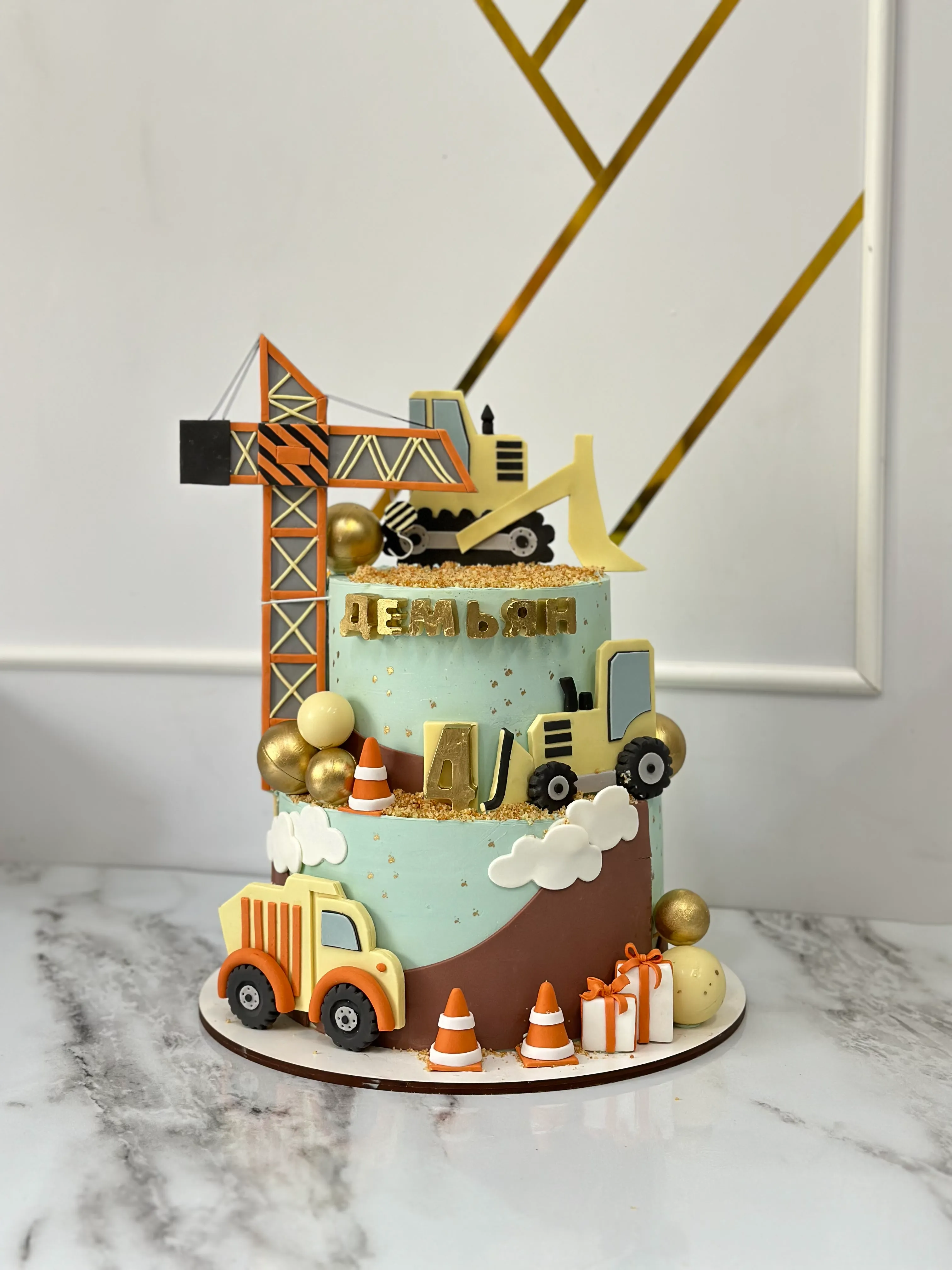 Торт на 2 года мальчику