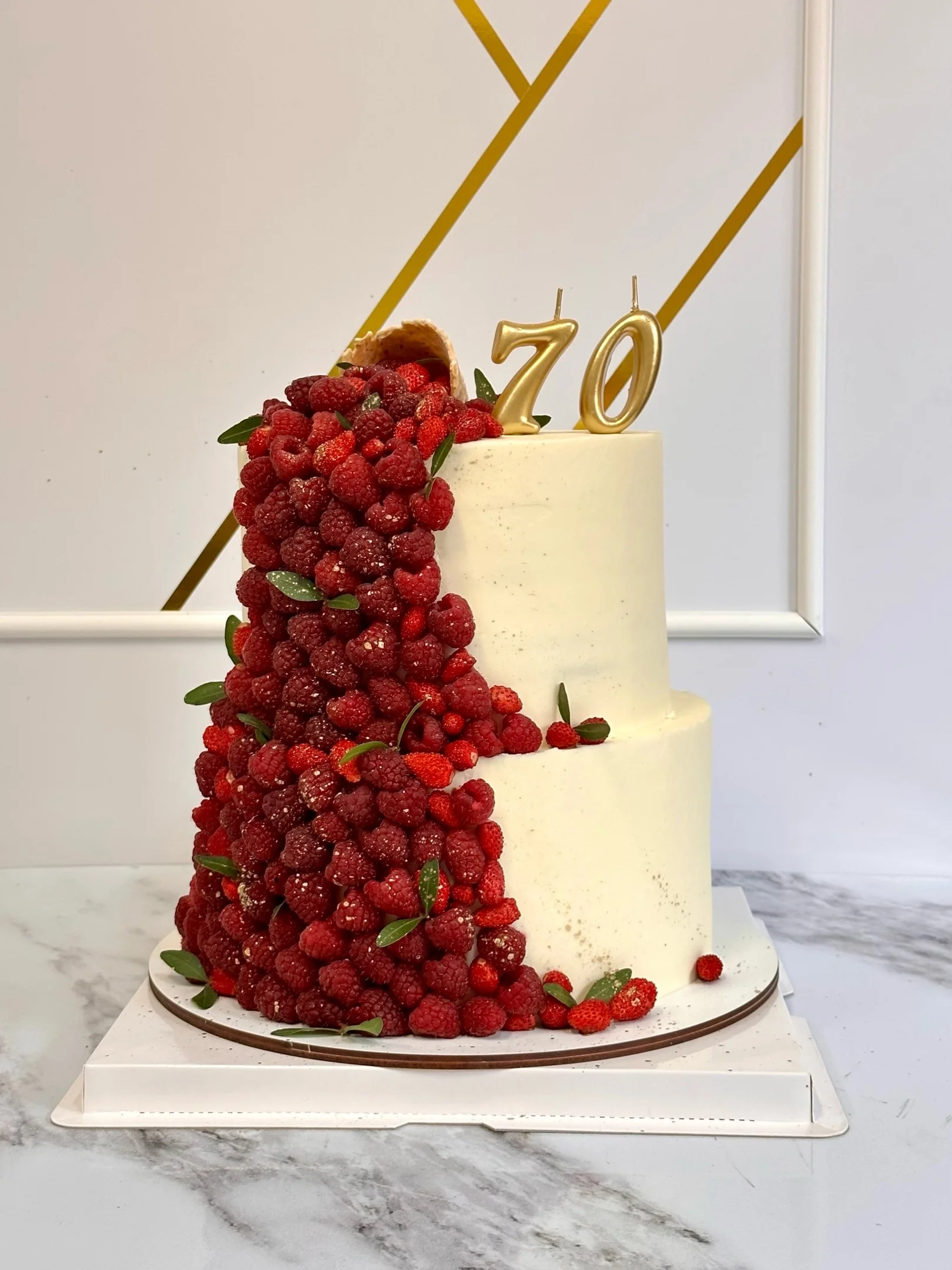 Торт на 70 лет женщине