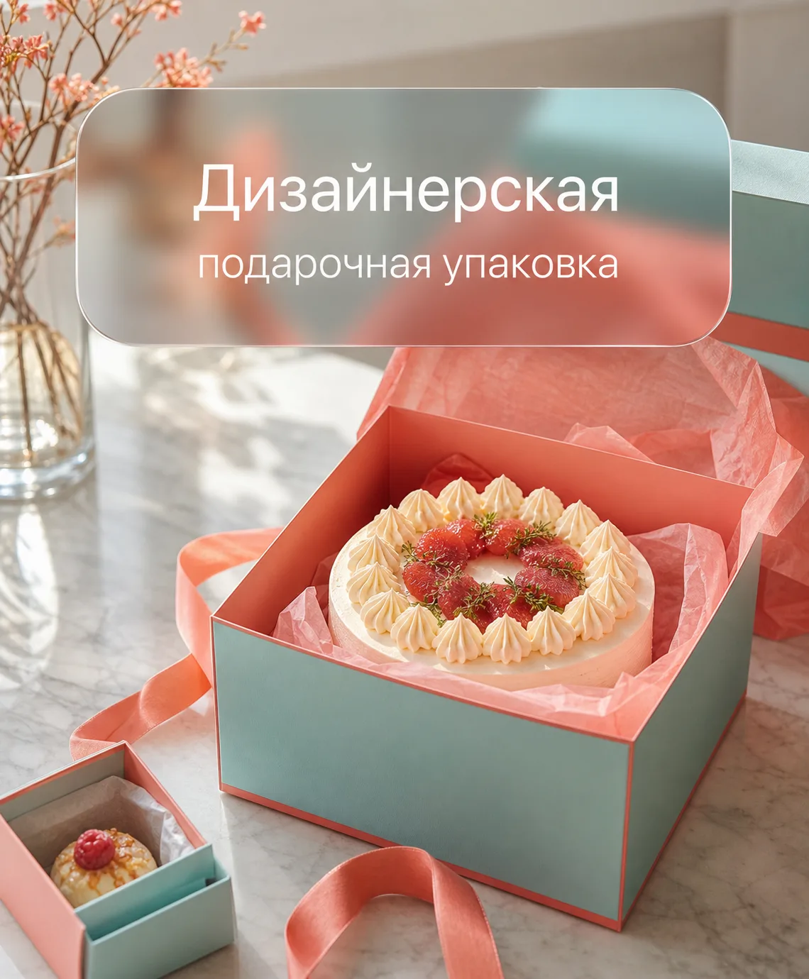Дизайнерская подарочная упаковка